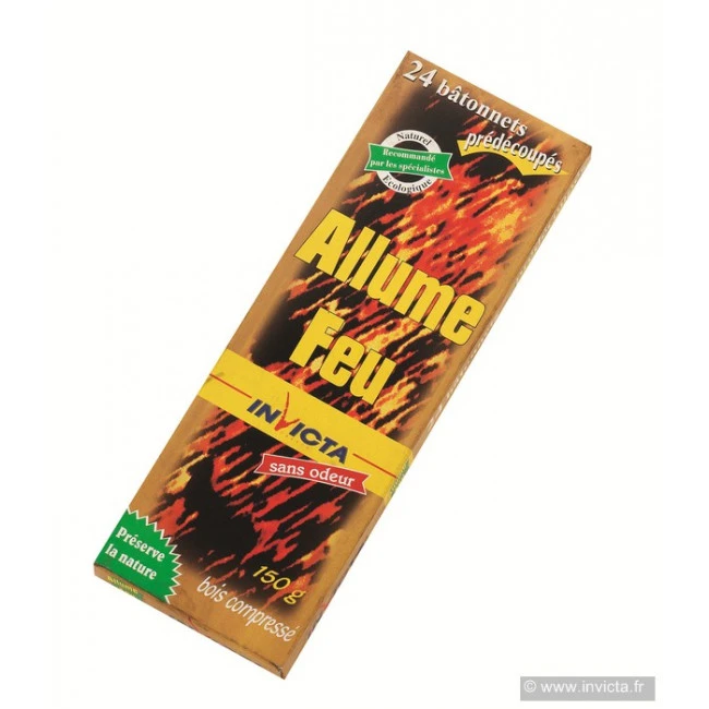 Boîte De 24 Bâtonnets Allume Feu