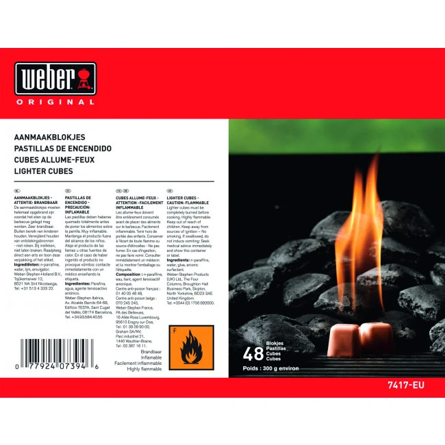 Boîte De 48 Cubes Allume-Feux