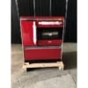 Cuisinière à Bois Royal 720 Plus Eco Rouge Droite - Modèle D'Expo