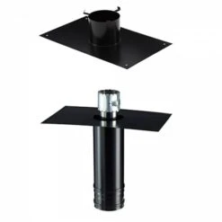 Kit D'adaptation Du Conduit PGI En Départ Du Plafond Sur Le Tubage Flexible KRFLR 80/130PGI