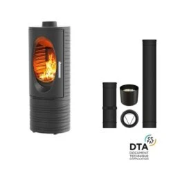 Pack Poêle à Bois Talisman Godin Sortie Dessus