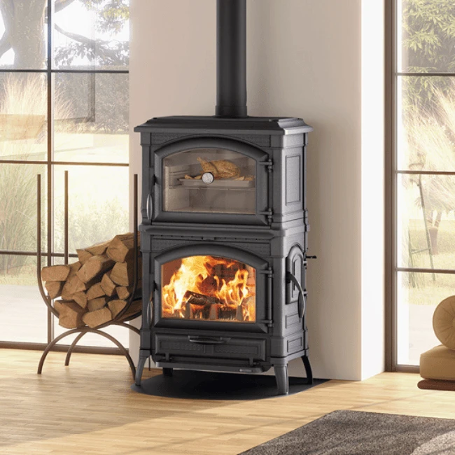 Poêle à Bois Isotta Forno EVO Noir Anthracite – Image 7