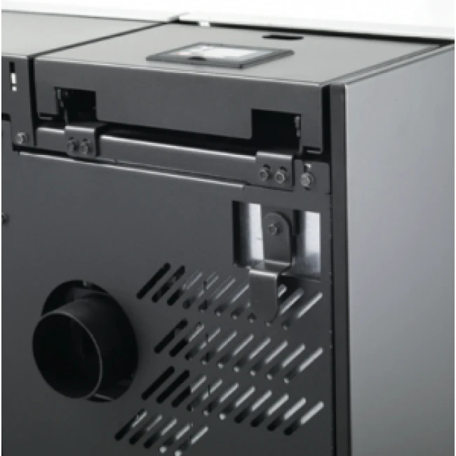 Poêle à Granulés Canalisable Extra Plat Olivia Steel – Image 3