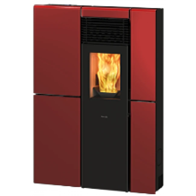 Poêle à Granulés Canalisable Extra Plat Olivia Steel – Image 5