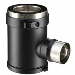 Té Arrière Noir De Sortie De Fumée TE 80/130 PGI